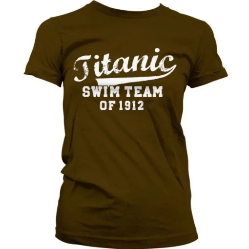 Titanic Swim Team Girly T-Shirt