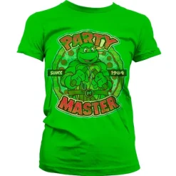 TMNT - Party Master Since 1984 Girly Tee