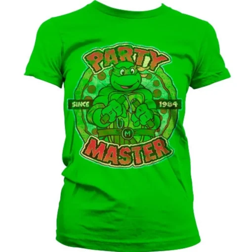 TMNT - Party Master Since 1984 Girly Tee