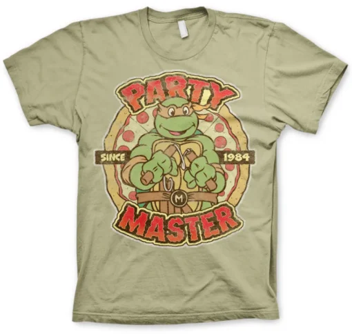 TMNT - Party Master Since 1984 T-Shirt
