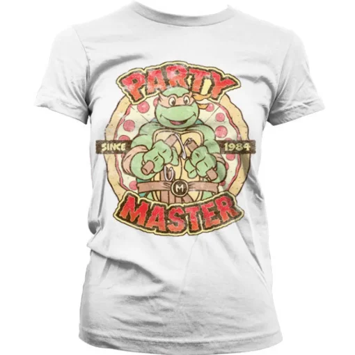 TMNT - Party Master Since 1984 Girly Tee