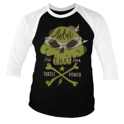 TMNT - Rebel Turtle Power Baseball 3/4 Sleeve Tee