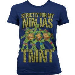 TMNT - Strictly For My Ninjas Girly T-Shirt