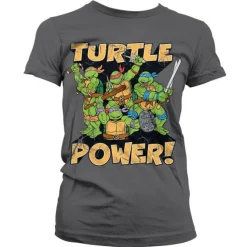TMNT - Turtle Power! Girly T-Shirt