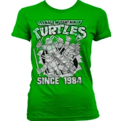 TMNT Distressed Since 1984 Girly Tee
