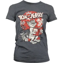 Tom & Jerry Vintage Comic Girly Tee