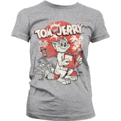 Tom & Jerry Vintage Comic Girly Tee