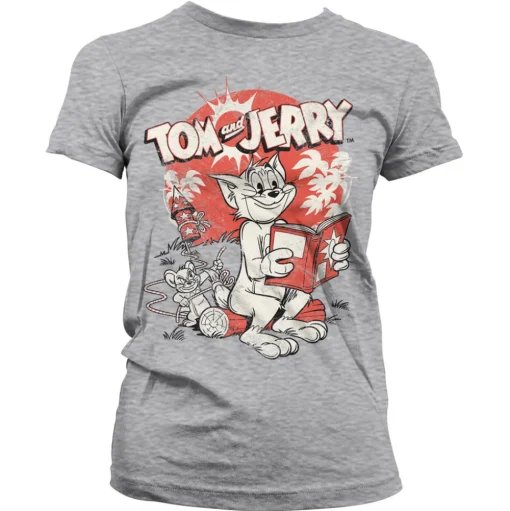 Tom & Jerry Vintage Comic Girly Tee