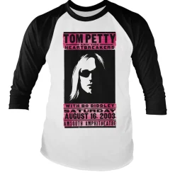 Tom Petty - Amsouth Poster T-Shirt Baseball Long Sleeve Tee