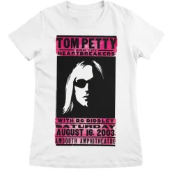 Tom Petty - Amsouth Poster T-Shirt Girly Tee