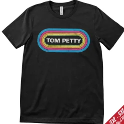 Tom Petty Retro Logo Big & Tall T-Shirt
