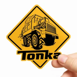 TONKA Sign Sticker