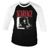 Tony Montana - The Power Baseball 3/4 Sleeve Tee