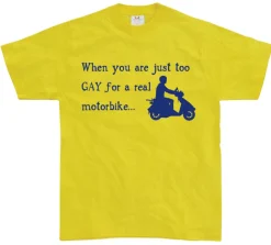 Too Gay For A Real MC T-Shirt