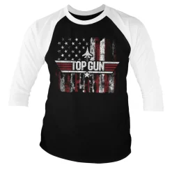 Top Gun - America Baseball 3/4 Sleeve Tee