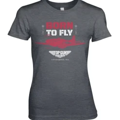 Top Gun - Born To Fly Girly Tee