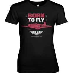 Top Gun - Born To Fly Girly Tee