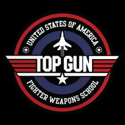 Top Gun - Fighter Weapons School Sticker
