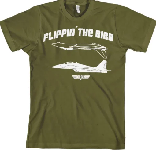 Top Gun - Flippin´ The Bird T-Shirt