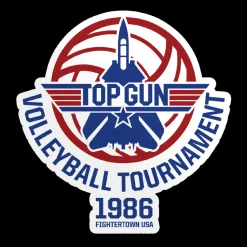 Top Gun - Volleyball Tournament Sticker