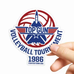 Top Gun - Volleyball Tournament Sticker