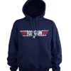 Top Gun Distressed Logo Hoodie