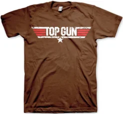 Top Gun Distressed Logo T-Shirt