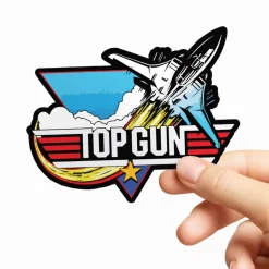 Top Gun Fire Patch Sticker