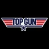 Top Gun Logotype Sticker