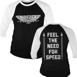Top Gun Maverick - Need For Speed Baseball 3/4 Sleeve Tee