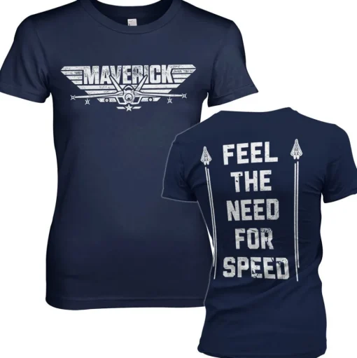 Top Gun Maverick - Need For Speed Girly Tee