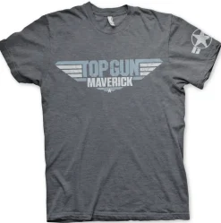 Top Gun Maverick Distressed Logo T-Shirt