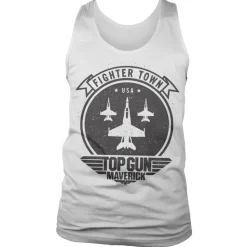 Top Gun Maverick Fighter Town Tank Top
