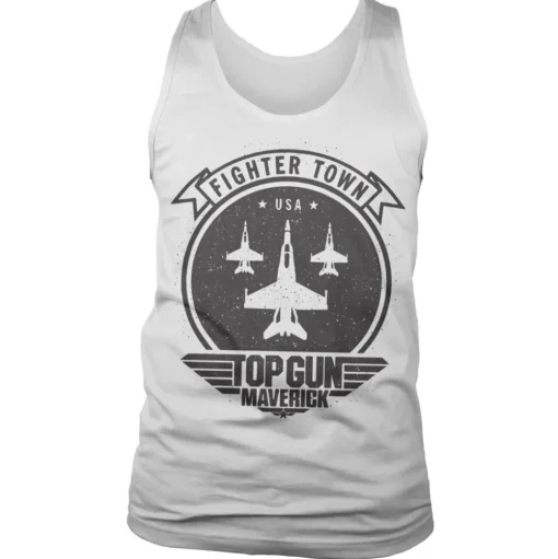 Top Gun Maverick Fighter Town Tank Top