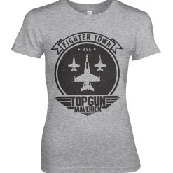 Top Gun Maverick Fighter Town Girly Tee