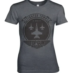 Top Gun Maverick Fighter Town Girly Tee