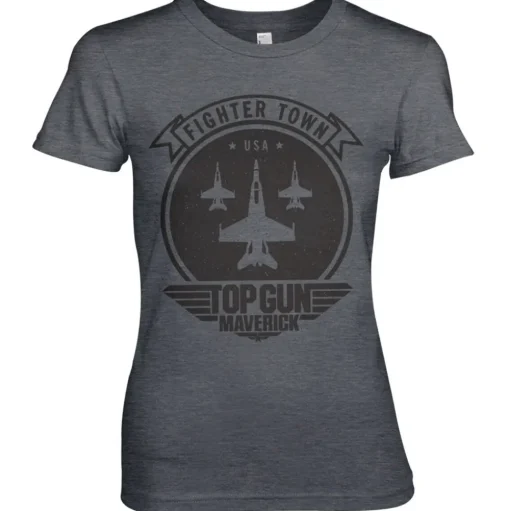 Top Gun Maverick Fighter Town Girly Tee