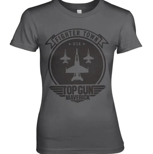 Top Gun Maverick Fighter Town Girly Tee