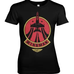 Top Gun Maverick Wingman Girly Tee