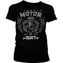 Toretto Motor - Race For It Girly Tee
