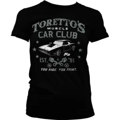 Toretto's Muscle Car Club Girly Tee