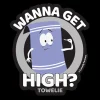 Towelie - Wanna Get High Sticker