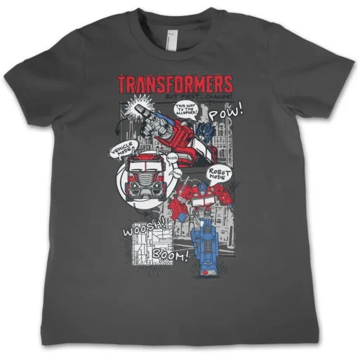 Transformers - Pow Woosh Boom! Kids Tee
