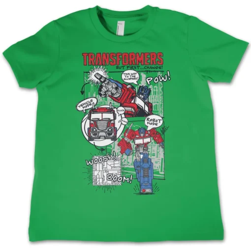 Transformers - Pow Woosh Boom! Kids Tee