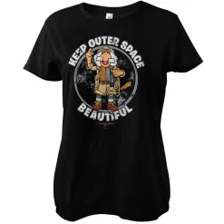 Traveling Matt - Make Outer Space Beautiful Girly Tee