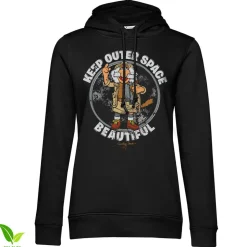 Traveling Matt - Make Outer Space Beautiful Girls Hoodie