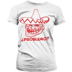 Trollface - ?Problemo? Girly T-Shirt