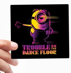 Trouble On The Dance Floor Sticker