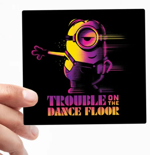 Trouble On The Dance Floor Sticker