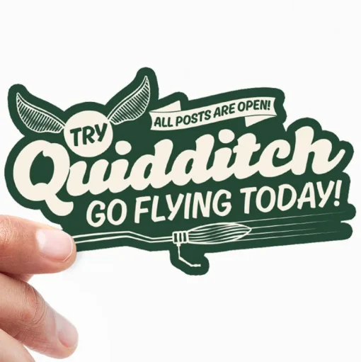 Try Quidditch Sticker